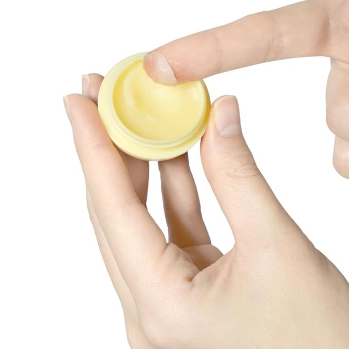 PS.PRETTYSKIN Moisturizing Korean Vegan Lip Balm 0.31oz. (9g) Smooth, Soft Texture, Hydrating, Natural Shine, Glossy (Peach)