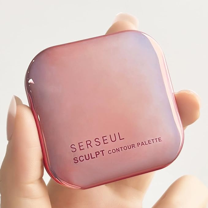 Face Contour Palette Face Sculpting Contouring Palette Powder Bronzer Makeup Palette with brush - Highly Pigmented Contour Powder For Contouring