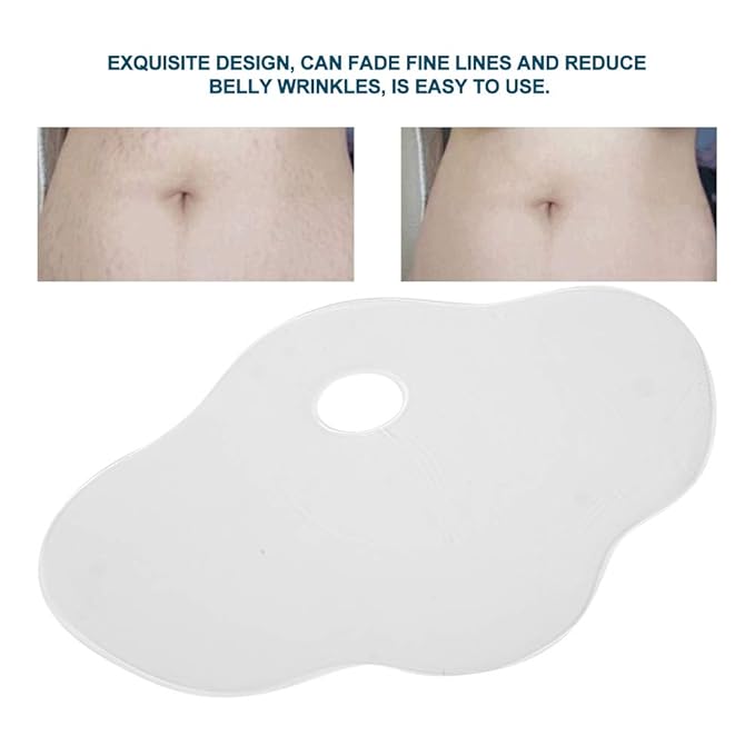 Scar Removal Sheet, Reusable Silicone Anti-Wrinkle Belly Stomach Pads Stickers Stretch Marks Removal Skin Care, Health and Beauty Supplies