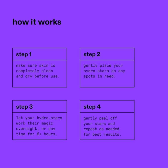 Starface Hydro-Star Recovery BIG PACK, Hydrocolloid Patches with Aloe Vera and Vitamin A, Helps Soothe and Protect Skin After Picking (96 Count)