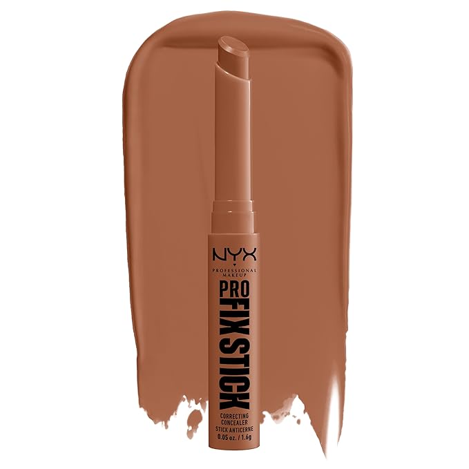 NYX PROFESSIONAL MAKEUP Pro Fix Stick Correcting Concealer, Buildable Medium Coverage Concealer Stick - Capuccino