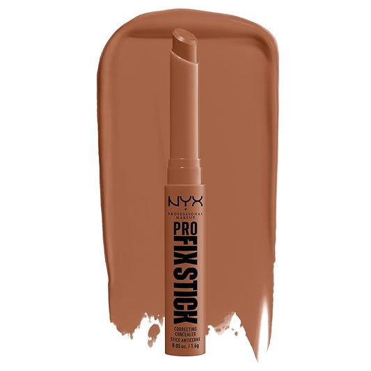 NYX PROFESSIONAL MAKEUP Pro Fix Stick Correcting Concealer, Buildable Medium Coverage Concealer Stick - Capuccino