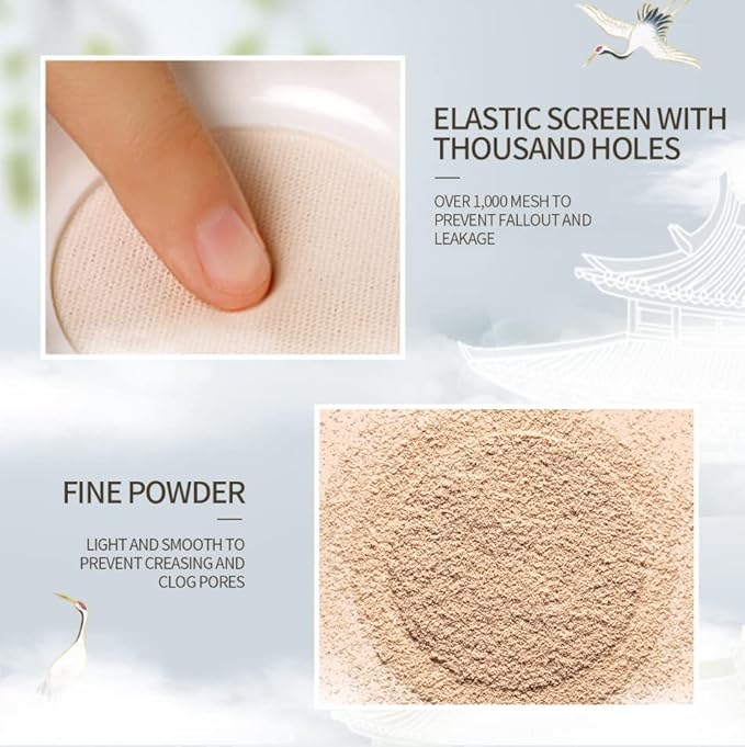 CATKIN Dreamworld Air Makeup Loose Powder Setting Finishing Powder Oil Control shimmer (C02)
