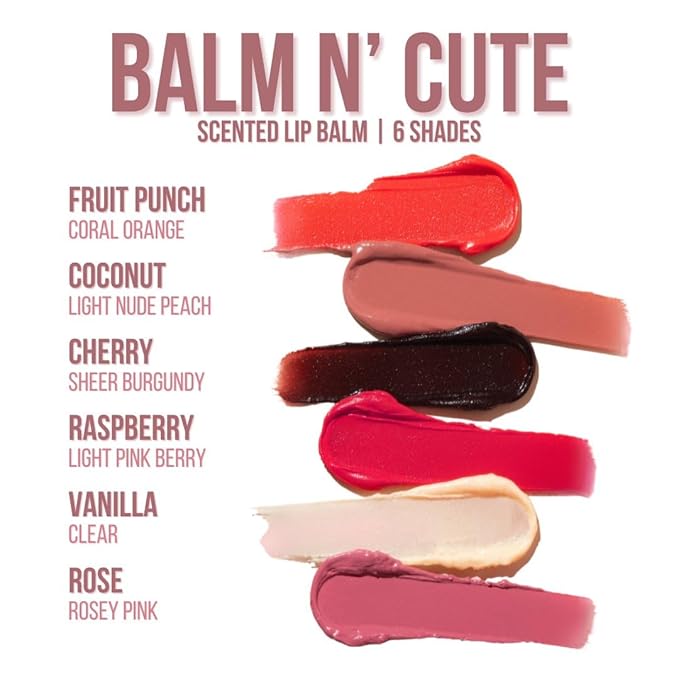 Beauty Creations | "BALM N' CUTE" - Tinted Lip Balm (ROSE)