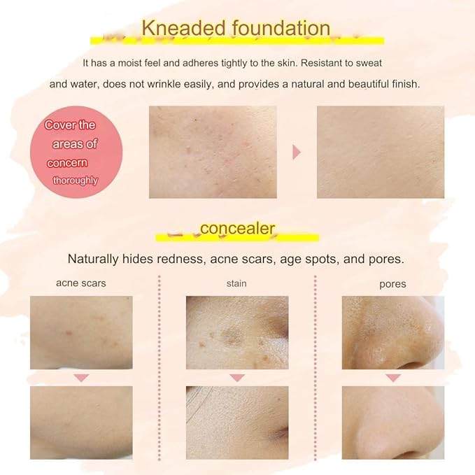 NATURACTOR Concealer 152 Natural Skin Care Cover Face 0.7 oz - Full Coverage Foundation, Made in Japan