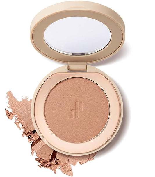 Heart Percent Dote on Mood Glow Blush, Smooth Radiant Color Luminous Shimmering Stain Finish Cheek Makeup Blush (01. Rose Plush)