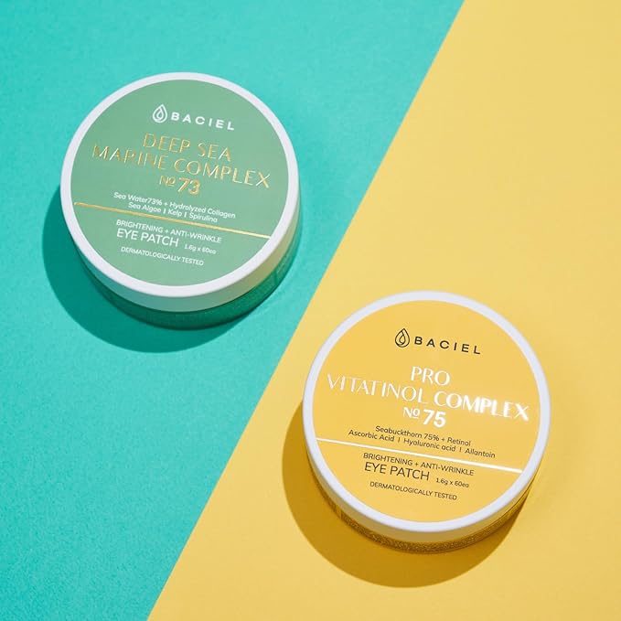 75% Sea Buckthorn with Retinol under Eye Hydrogel mask for Dark circles, Wrinkle and puffy eyes - PRO VITATINOL COMPLEX