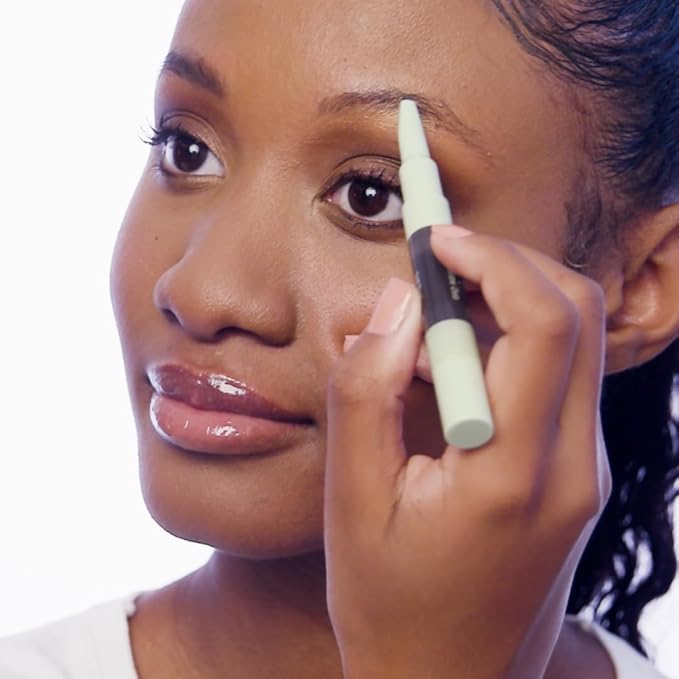 Pixi Natural Brow Duo - Soft Black, Precision Pencil & Tinted Gel, Waterproof Brow Shaper for All-Day Hold, Paraben-Free, 0.2oz