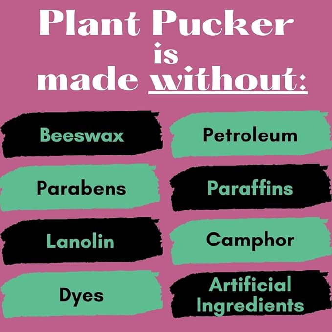 Vegan Lip Balm (3-Pack) (Pomegranate)