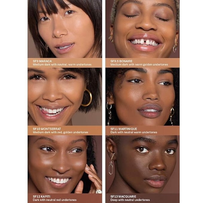 ILIA - True Skin Serum Foundation | Non-comedogenic, Cruelty-Free, Vegan, Weightless Feel, Buildable Coverage, Safe For Sensitive Skin (Bonaire SF9.5)