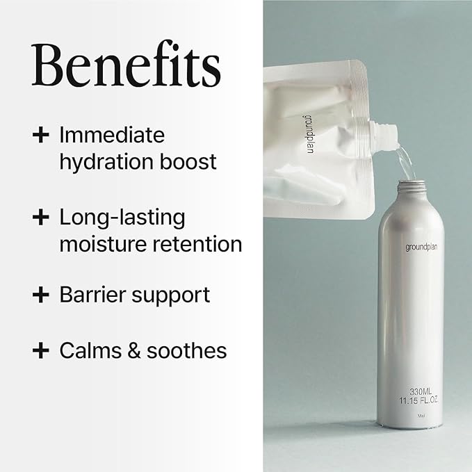 Silver Frost Mist, Refill - Facial Barrier Toner Spray with 80% Witch Hazel Water, Cica for Skin Barrier Repair, Recovery for Sensitive Skin, Dewy Hydration, Korean Skin Care (3.38 fl oz)