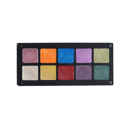 Chromatic Eyeshadow Palette | 10 Vibrant Shades for Unlimited Creativity. (Chromatic 2)