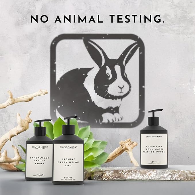 ENVIRONMENT Inspired by 5-Star Hotels WSTN Lotion, 300ml Luxury Scented Lotion (White Tea | Cedar | Aloe Vera) Bathroom Luxury, Men & Women High-End Body Lotion, Hand Cream, Dry Skin Treatment