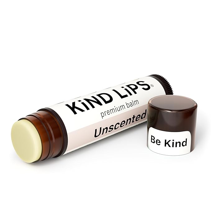 Kind Lips Lip Balm - Nourishing & Moisturizing Lip Care for Dry, Chapped Lips | Infused with Shea Butter & Beeswax | Variety Pack | 0.15 Oz (Single Pack)