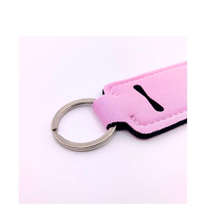 Mango Chapstick 4-Pack. Includes Bonus Lip Balm Holder Keychain (Pink). Limited Edition Flavor from the Chapstick Tropical Paradise Collection, Unique Gift Bundle from Tiny Seed