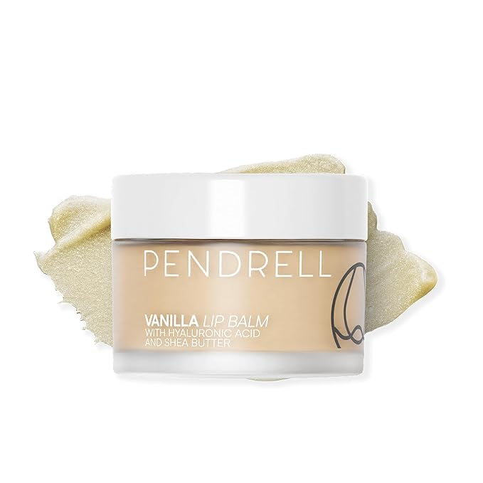 Vanilla Lip Balm - Soothing and Hydrating Lip Balm for Men and Women - Infused with Hyaluronic Acid, Shea Butter and Vitamin E - 30g