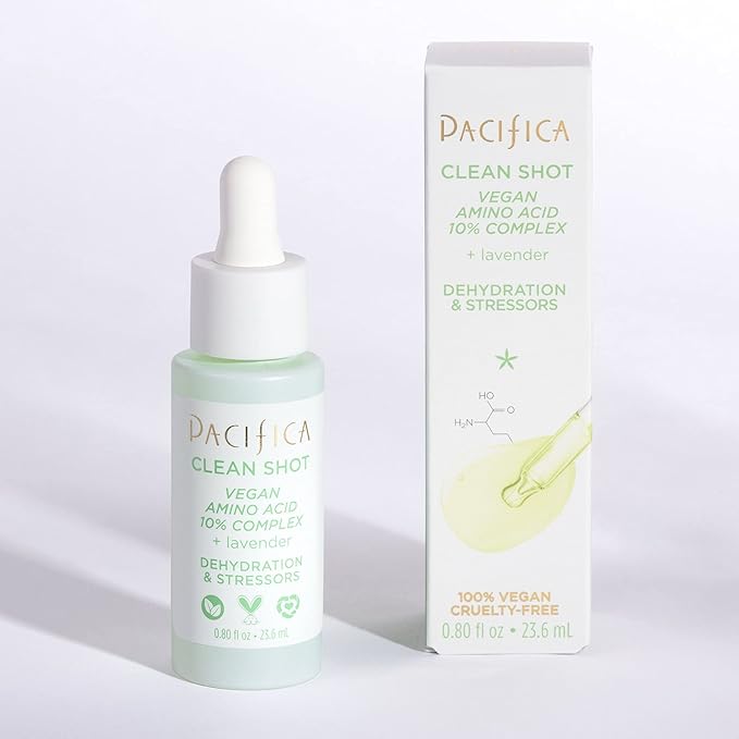 Pacifica Clean Shot Vegan Amino Acid 10 Percent Complex Unisex 0.8 oz