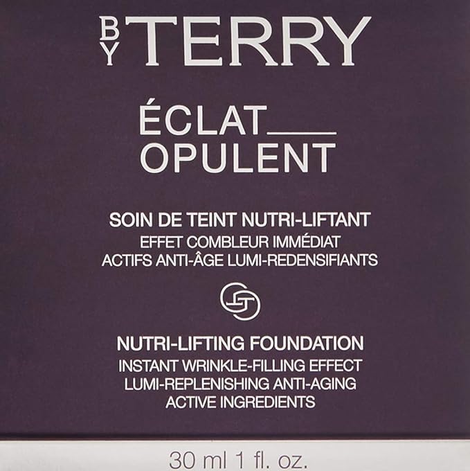 By Terry Eclat Opulent Anti-Aging Lifting Foundation, Medium - Full Coverage, Hydrating & Radiance Boosting, 1 Eclat Naturel, 1.01 fl oz