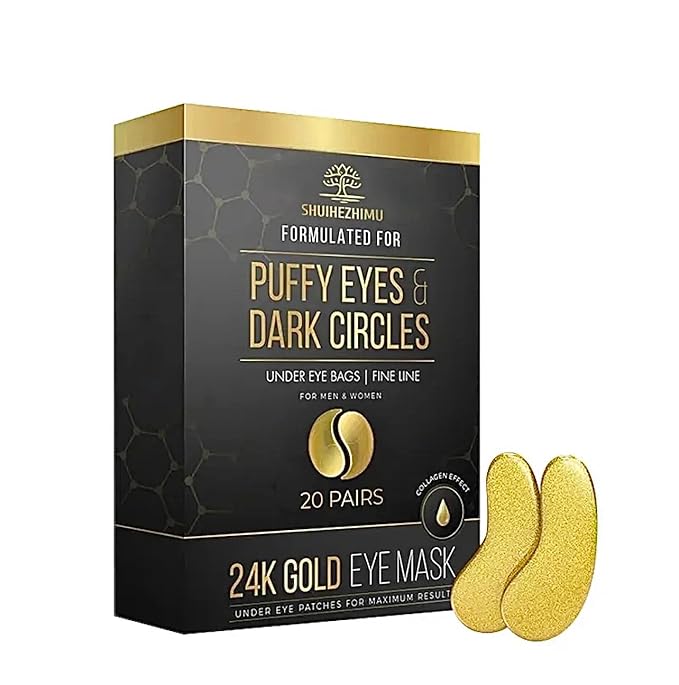 24k Gold Eye Treatment Masks With Collagen