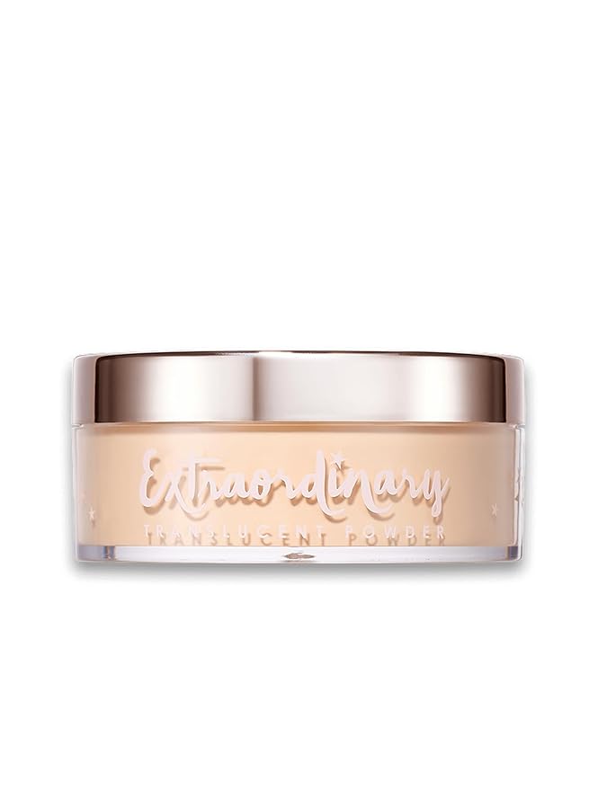 Ciaté London Extraordinary Setting Powder Translucent Honey, for Long-Lasting Makeup & Soft-Focus Blurring Complexion, Oil Control, Talc-Free & Vegan Formula, Suitable for Medium to Deeper Skin Tones