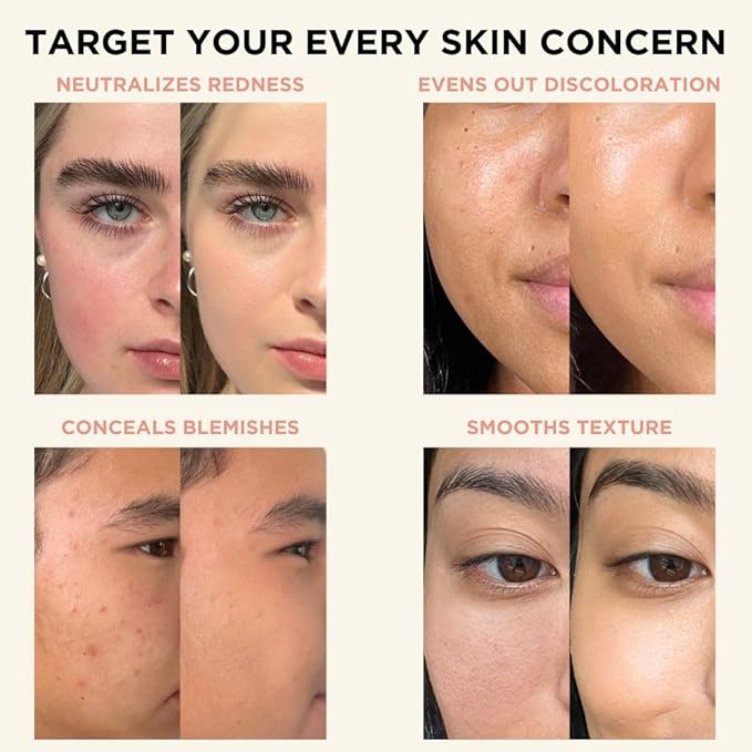 HALEYS Re-form Luminous Skin Foundation, VEGAN + CRUELTY-FREE, Blurs, Conceals, Blendable, Buildable Med-to-Full Coverage, Weightless, Oil-free, All-Day Wear, Hyaluronic Acid, All skin types (2.25)