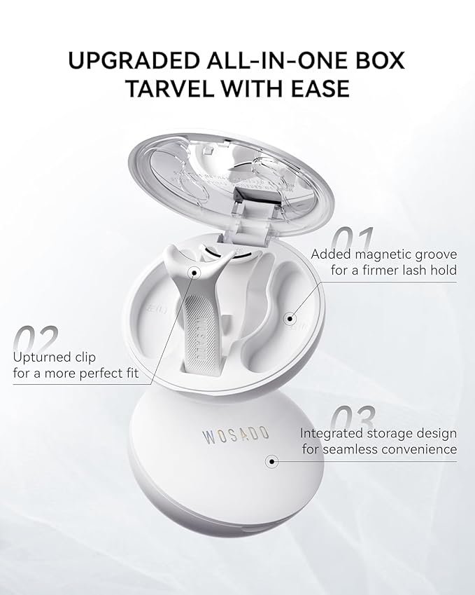 Soft Magnetic Eyelashes Kit with Applicator, No.14 Frost Black, Reusable Glue-free Wispy Magnetic Lashes, Cruelty-free False Lashes, Waterproof, Lightweight, Suit for Heavy Makeup