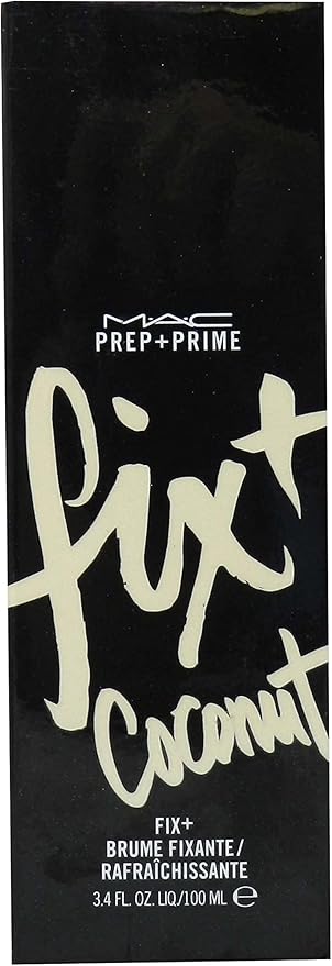 Mac Prep and Prime Fix Plus Skin Refresher Finishing Mist (Scent Coconut) 3.4 Ounces