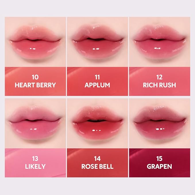 TIRTIR Waterism Glow Tint, 14 Rose Bell, 0.14 Oz