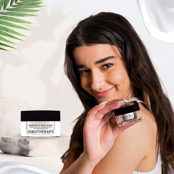 Wrinkle Cream for Women with Renovage, Hyaluronic Acid and Matrixyl - Face Tightening & Lifting Cream - Anti-Aging Formula for Wrinkles and Fine Lines - 0.5 Oz