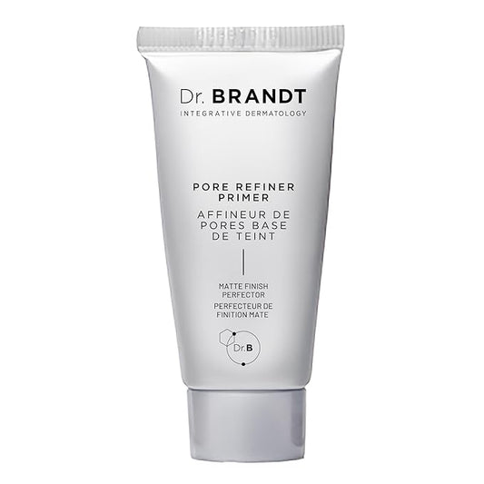 Dr. Brandt Pores No More, Pore Refiner Primer - Instantly Minimizes the Appearance of Pores, Absorbs Oil & Mattifies Shine - 0.5 fl oz