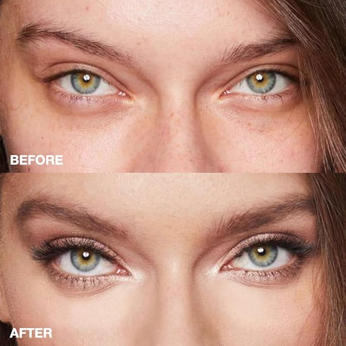 evpct 2Pcs Pink under Eye Corrector Brightener Concealers for Older Women Dark Circles, under Eye Cream Pot Concealer Full Coverage Peach Color Corrector Makeup, Nourishing Waterproof, 01&06