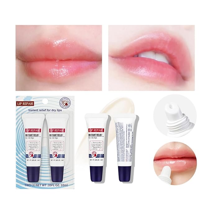 Lip Repair Gel, Moisturizing Lip Repair Soft Moisturizing Lip Care, Soothe & Protect Lip Balm.