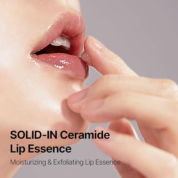 Torriden Ceramide Lip Essence with Organic Jojoba Oil for Glowy, Dewy, Plumped Lips - 0.37 Oz Korean Skin Care
