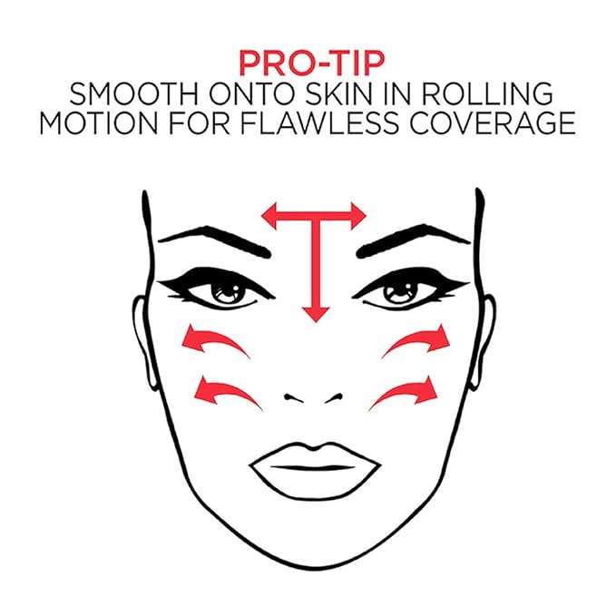 L'Oreal Paris Cosmetics Makeup Infallible Pro-Matte Liquid Longwear Foundation, True Porcelain, 1 fl oz.