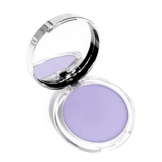Oil Control Pressed Setting Powder, Lavender Matte Powder Soft Jelly Texture Powder-free Face Powder, Long-Lasting Waterproof Pressed Powder Makeup, Flawless Lightweight Face Cosmetics