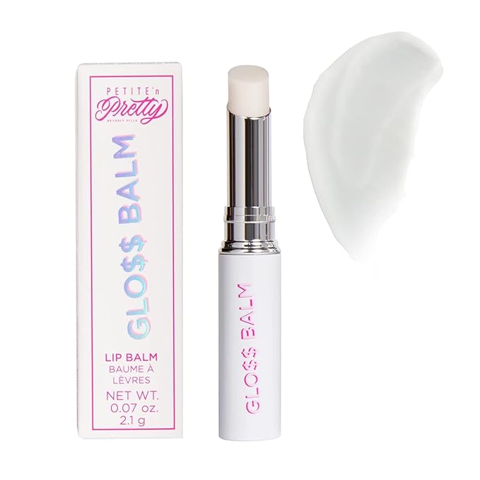 Petite 'n Pretty Glo$$ Lip Balm ($ell Out) - Makeup for Kids, Tweens, Teens - Hydrating, Lightweight Lip Gloss, Made in the USA