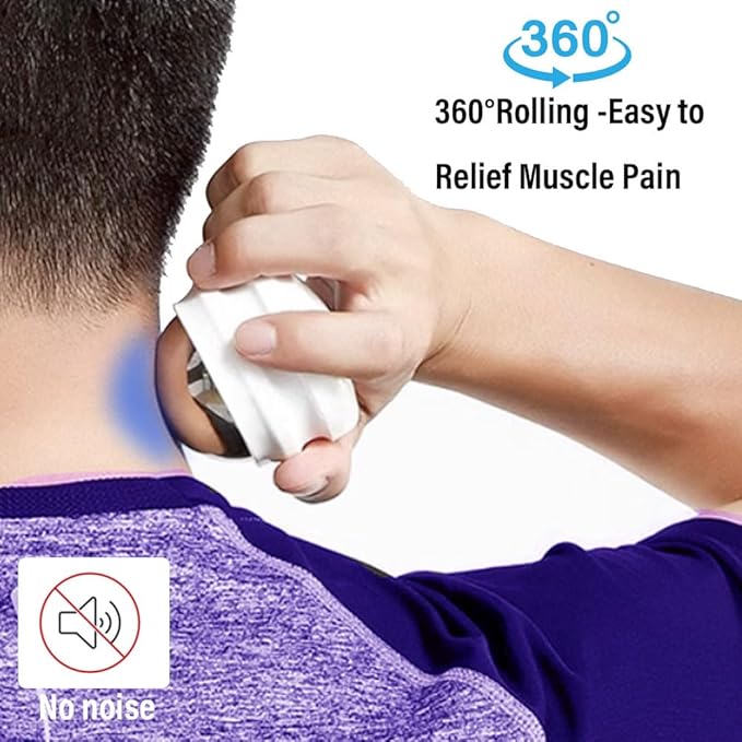 Cold Massage Roller Ball - Gifts for Boyfriend Him Men Women, Stays Cold for 6 Hours, Muscle Recovery Tools,Personal Care Massage Essentials,Rapidly Relieve Muscle Pain and Tension