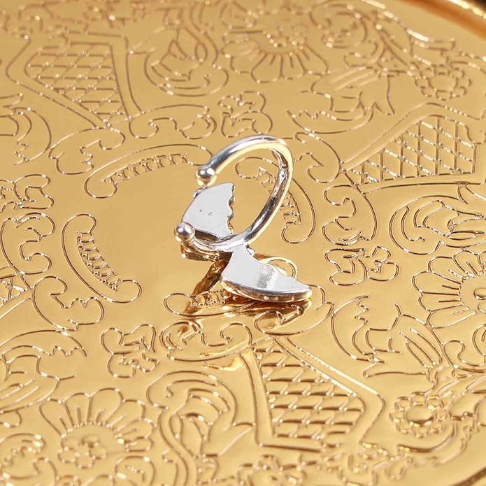 Gothic Bat Cuff Earrings Gold Bat Ear Cuffs Non Pierced Earrings Punk Animal Earrings Cool Vampire Earrings Jewelry for Women and Girls Gifts