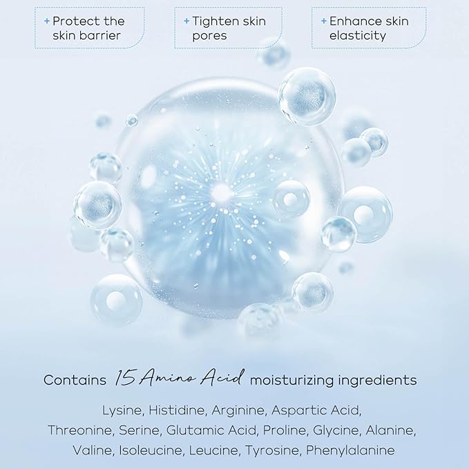 Generic Moisturizer Skin Care Set,5PCS Skincare Teen Girls Set,Long-Lasting Moisturizing Skincare SetWith Cleanser,Toner,Serum,Eye Cream,Cream，Strong moisturizing effect，For All Skin Types, Blue