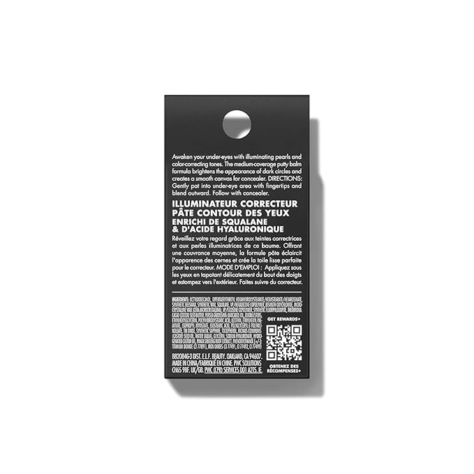 e.l.f. Putty Color-Correcting Eye Brightener, Under-eye Brightener & Primer Reduces Appearance Of Dark Circles, Vegan & Cruelty-Free, Fair