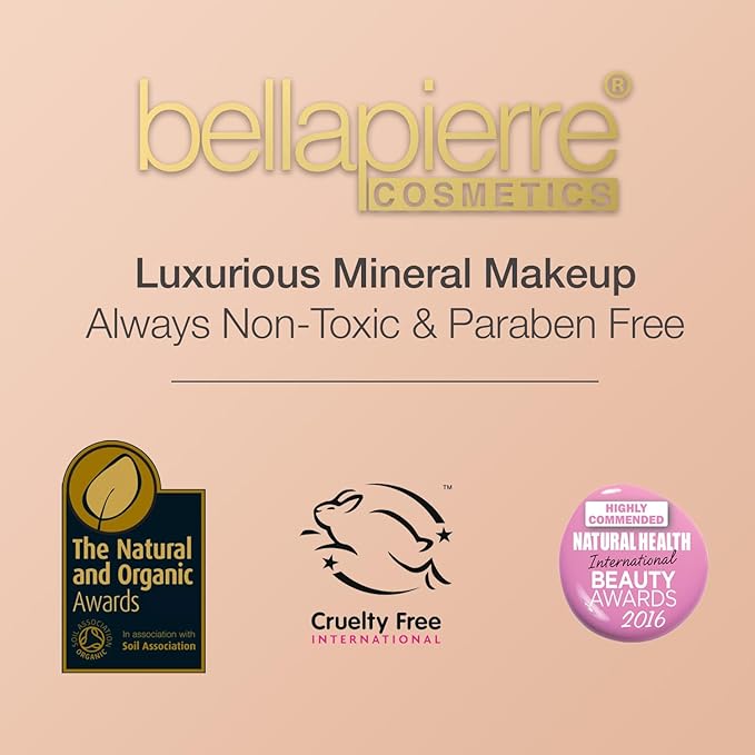 bellapierre Mineral Foundation SPF 15 - Loose Powder Foundation | Vegan & Cruelty Free Natural Makeup | Full Coverage Matte Finish | Hypoallergenic | Oil & Talc Free - 0.32 Oz - Ultra