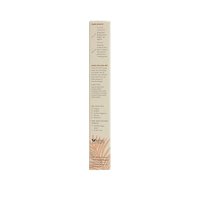 Honest Beauty 2-in-1 Extreme Length Clean Mascara + Lash Primer | Lengthening + Volumizing | EWG Verified + Cruelty Free | Black, .27 fl oz