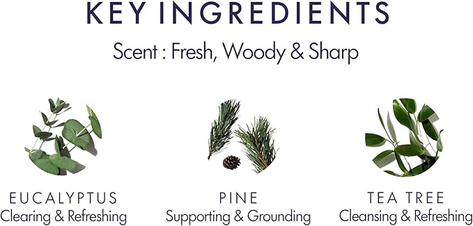 Aromatherapy Associates Breathe Pure Essential Oil Blend. Premium Undiluted Blend to Awaken Your Senses. Hand-Crafted with Eucalyptus, Tea Tree and Pine (0.33 fl oz)