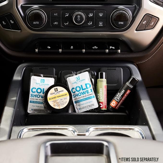 Duke Cannon Supply Co. - Tactical Lip Protectant Balm, Fresh Mint (3 Pack of 0.56 oz) Superior Performance Lip Protection Balm for Hard Working Men - Fresh Mint