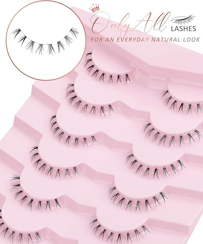 Bottom Lashes Bottom Eyelashes False Lower Lashes Fake Bottom Eyelashes 7 Pairs Bottom-3