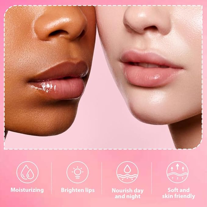 Hydrating Lip Gloss Oil - Nourishing Tinted Lip Oil for High-Shine Finish, Long-Lasting, Non-Sticky, Cruelty-Free Lip Plumper, Perfect with Lipstick & Peel-Off Lip Gloss