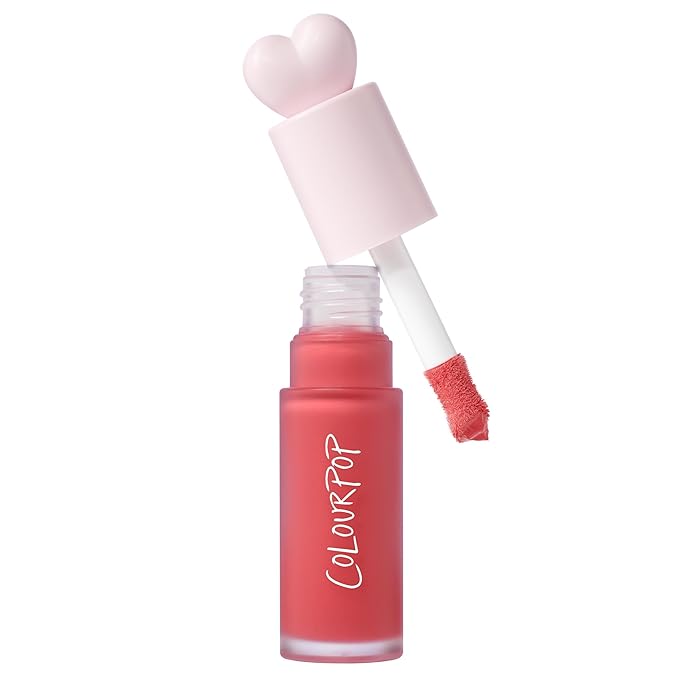 ColourPop Weightless Liquid Blush - Hydrating, Liquid Blush for Cheeks - Glowy Summer Makeup with Hyaluronic Acid for a Healthy Glow - Designed with a Doe Foot Applicator - She's Cute (0.30 oz)