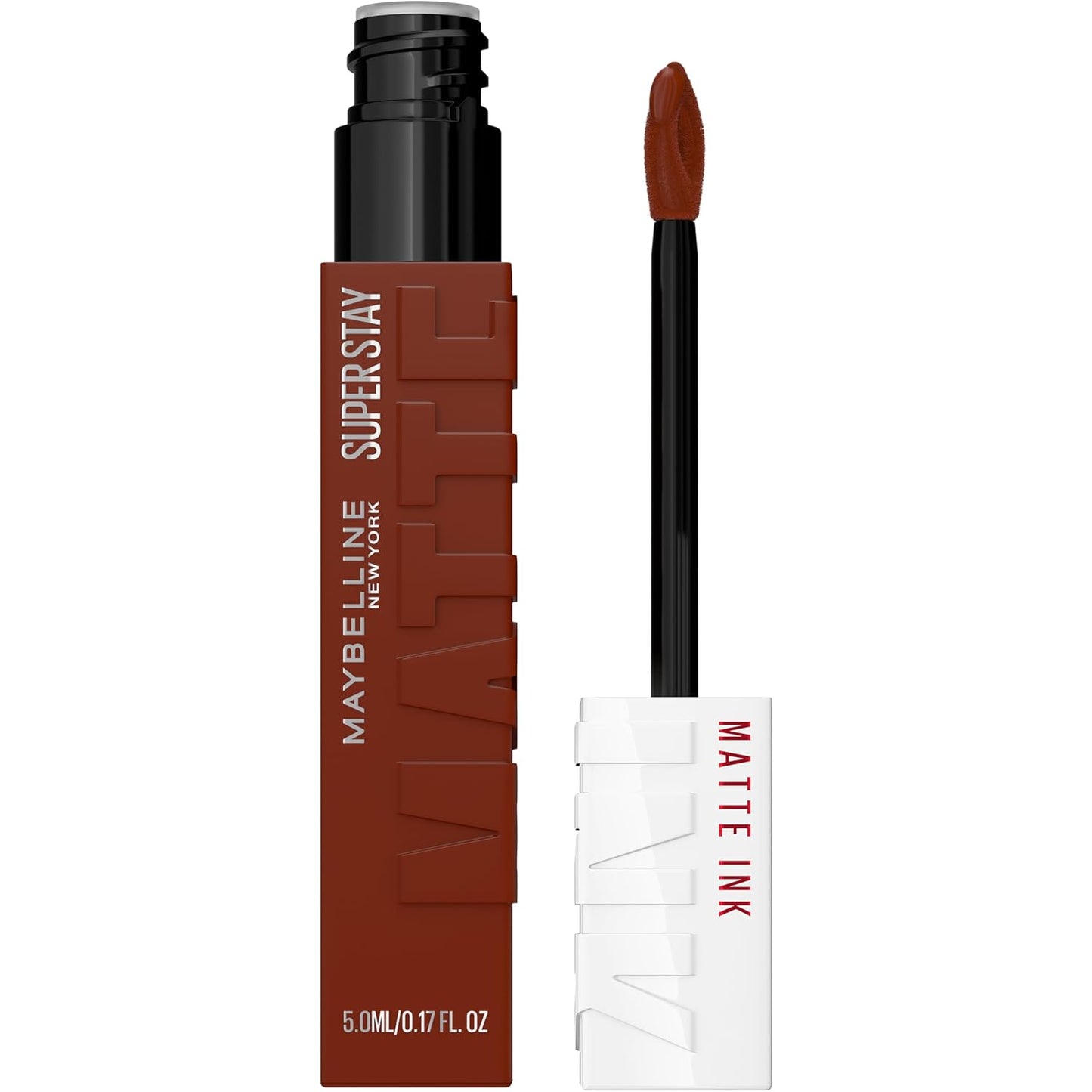 MAYBELLINE Super Stay Matte Ink Liquid Lipstick Makeup, Long Lasting High Impact Color, Up to 16H Wear, Renegade (Intense Warm Brown)