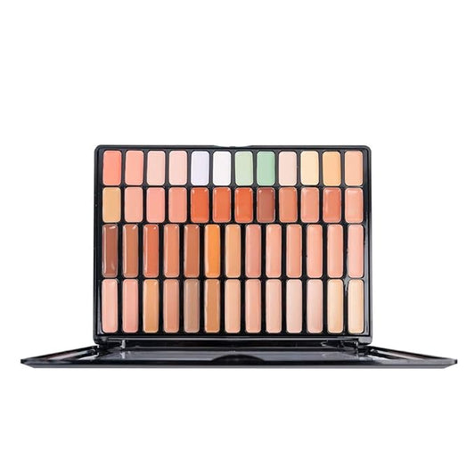 VERONNI Concealer Palette 50 Color Professional Cream Contour Makeup Cosmetic Palette Salon and Daily Use Contouring Foundation Kit (50 color concealer)