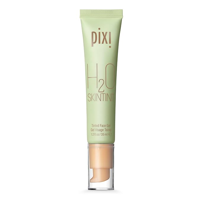 Pixi Beauty H2O SkinTint Tinted Face Gel, 1.2 fl oz / 35 ml, Vanilla